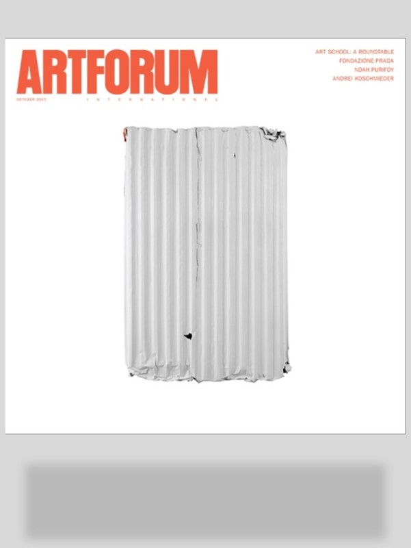 Portada Revista Artforum International