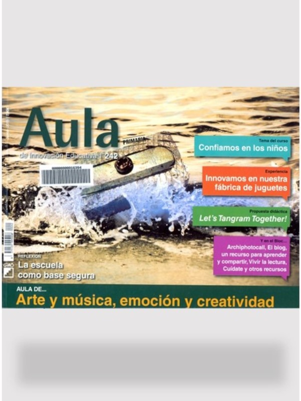 Portada Revista Aula de Innovación Educativa