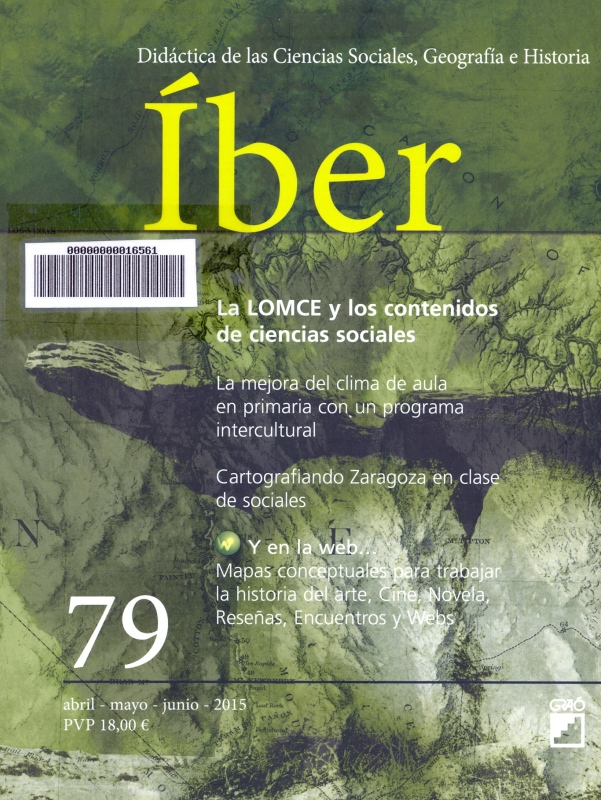 Portada Revista Íber. Didáctica de las Ciencias Sociales, Geografía e historia