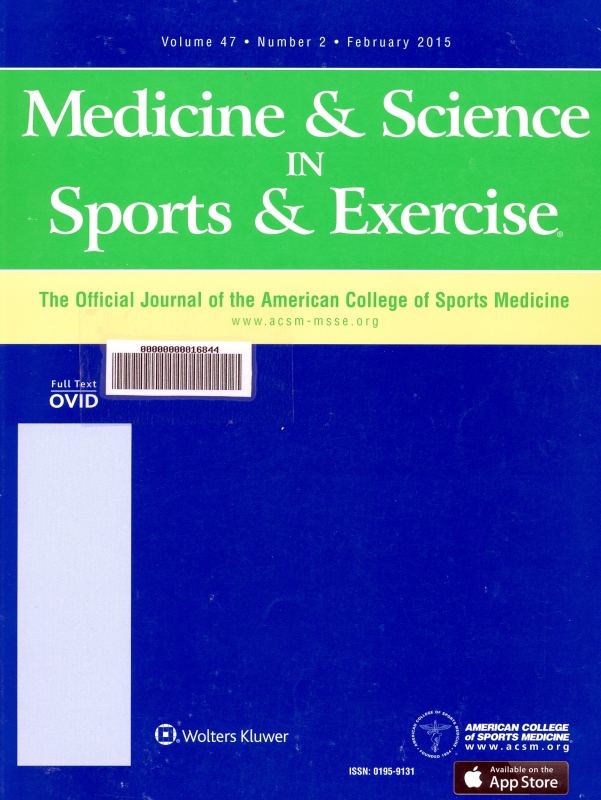 Portada Revista Medicine & Science in Sports & Exercise