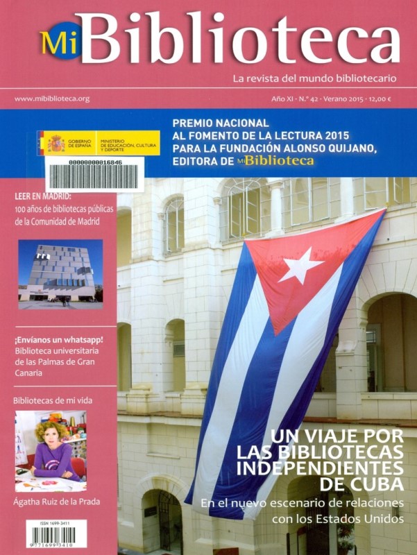 Portada revista Mi Biblioteca
