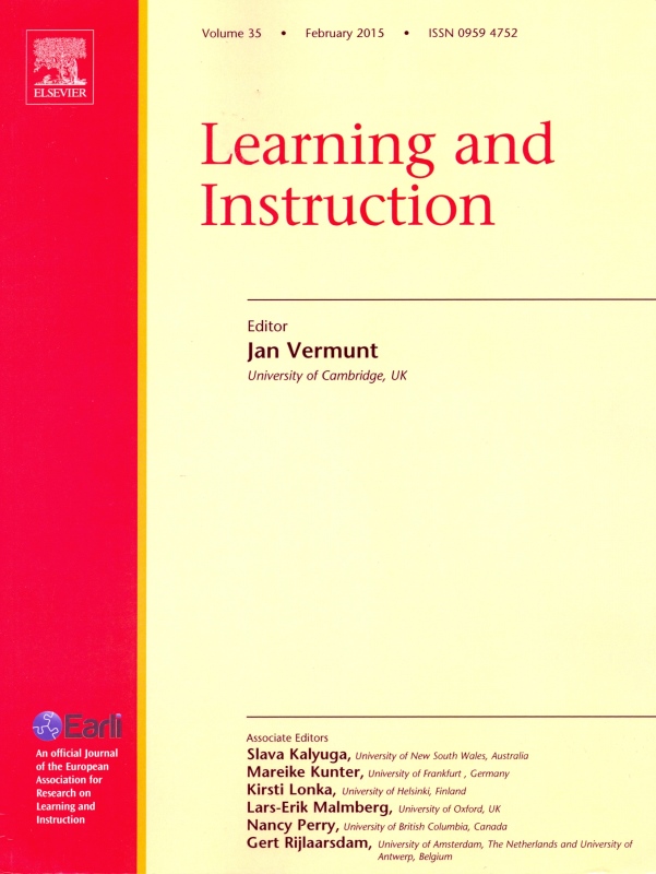 Portada Revista Learning and Instruction